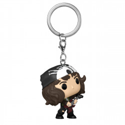 EDDIE STRANGER THINGS PORTE-CLES POCKET POP VINYL 4 CM