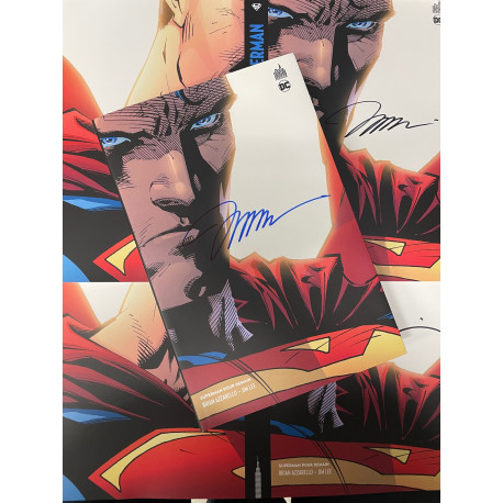 SUPERMAN POUR DEMAIN + JAQUETTE EXCLUSIVE LIMITEE SIGNEE PAR JIM LEE