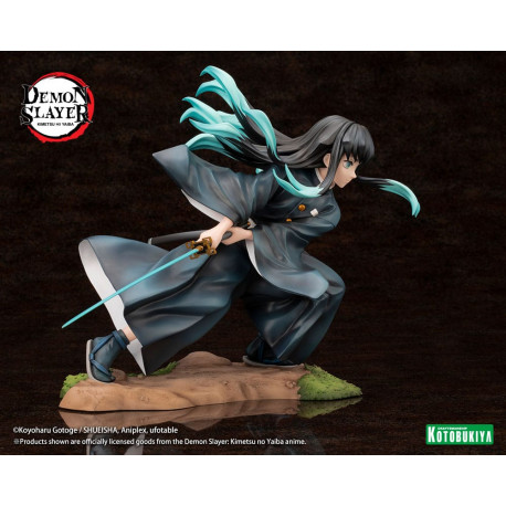 MUICHIRO TOKITO DEMON SLAYER KIMETSU NO YAIBA STATUETTE PVC ARTFXJ MUICHIRO TOKITO 18 CM