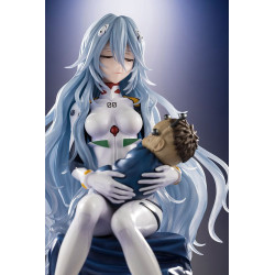 REI AYANAMI AFFECTIONATE GAZE EVANGELION THRICE UPON A TIME STATUETTE PVC 18 CM
