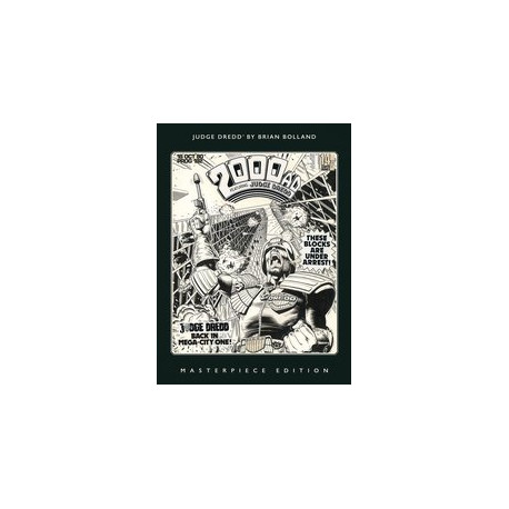 JUDGE DREDD BY BRIAN BOLLAND MASTERPIECE ED TP 