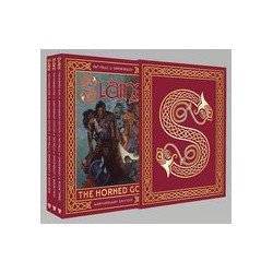 SLAINE HORNED GOD ANNV ED PX SLIPCASE HC ED 