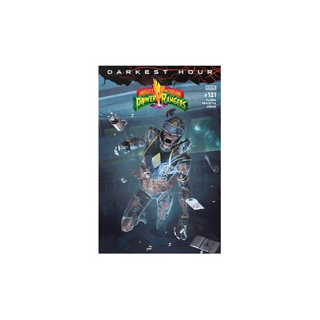 MIGHTY MORPHIN POWER RANGERS 121 CVR B DARK GRID BARENDS