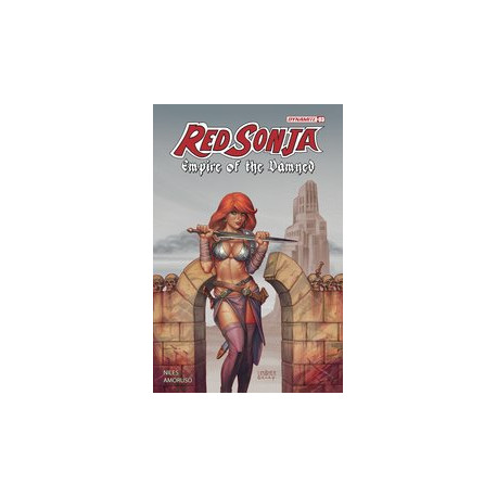 RED SONJA EMPIRE DAMNED 3 CVR B LINSNER