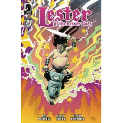 LESTER OF LESSER GODS 3 CVR B POWELL