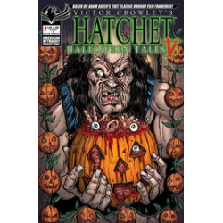 VICTOR CROWLEYS HATCHET HALLOWEEN TALES V 1 CVR B CALZADA