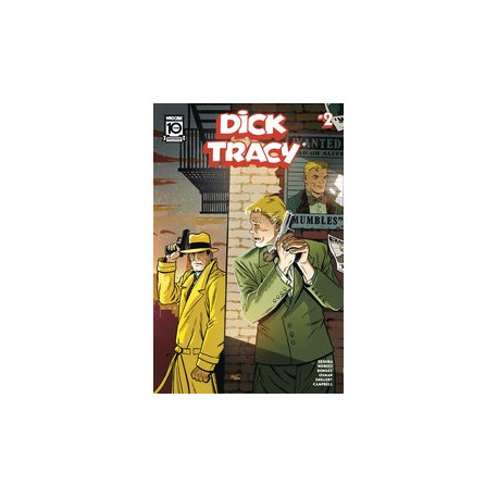 DICK TRACY  2 CVR B BRENT SCHOONOVER