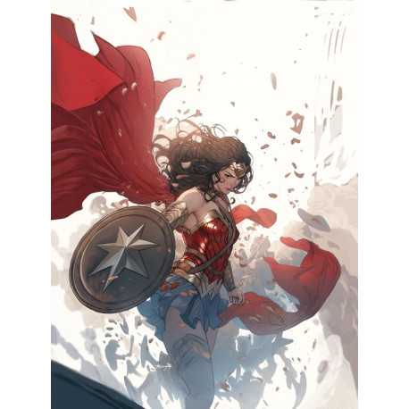 WONDER WOMAN 10 CVR C PANOSIAN CARD STOCK VAR