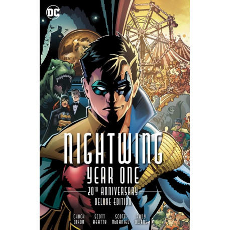 NIGHTWING YEAR ONE 20TH ANNIVERSARY DELUXE EDITION HC BOOK MARKET SCOTT MCDANIEL EDITION