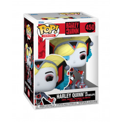 HARLEY ON APOKOLIPS DC COMICS HARLEY QUINN TAKEOVER POP HEROES VINYL FIGURINE 9 CM