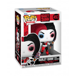 HARLEY WITH WEAPONS DC COMICS HARLEY QUINN TAKEOVER POP HEROES VINYL FIGURINE 9 CM