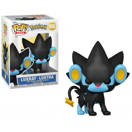 LUXRAY EMEA POKEMON POP GAMES VINYL FIGURINE 9 CM