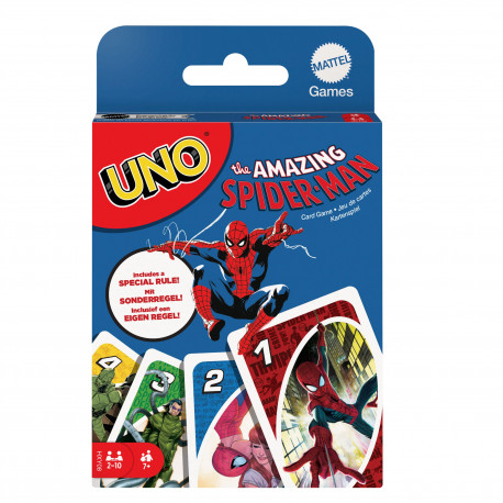 THE AMAZING SPIDER-MAN JEU DE CARTES UNO