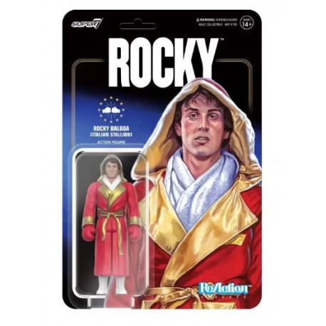 ROCKY I ITALIAN REACTION WAVE 3 STALLION ACTION FIGURE 10 CM
