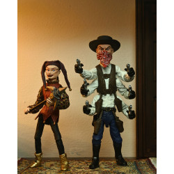 SIX-SHOOTER AND JESTER PUPPET MASTER PACK 2 FIGURINES ULTIMATE 18 CM