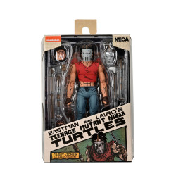 CASEY JONES IN RED SHIRT TORTUES NINJA MIRAGE COMICS FIGURINE 18 CM