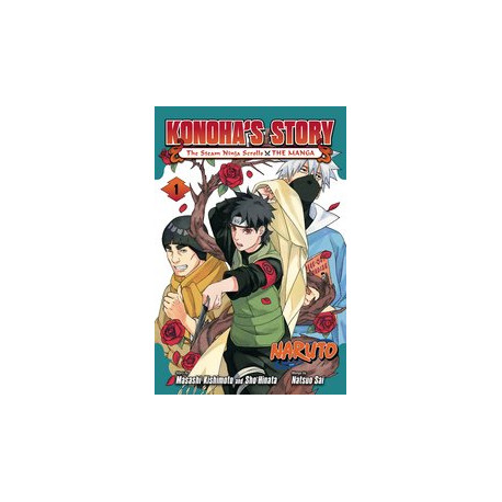 NARUTO KONOHAS STORY STEAM NINJA SCROLLS MANGA GN VOL 1