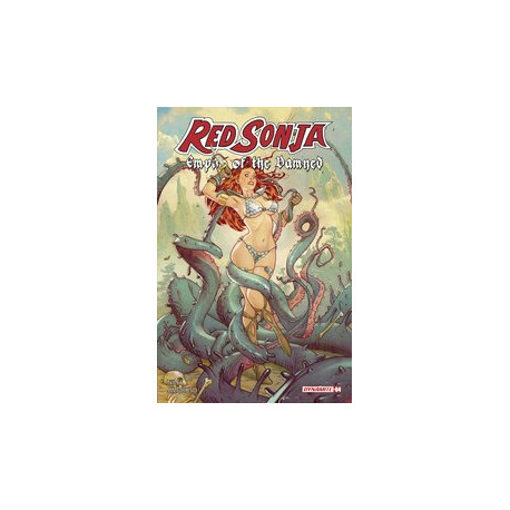 RED SONJA EMPIRE DAMNED 4 CVR A MIDDLETON