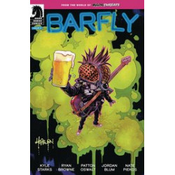 FROM WORLD OF MINOR THREATS BARFLY 2 CVR C FOIL HEPBURN