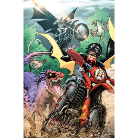 BATMAN AND ROBIN 11 CVR C TRAVIS MERCER CARD STOCK VAR