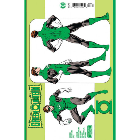 GREEN LANTERN 13 CVR D JOSE LUIS GARCIA-LOPEZ ARTIST SPOTLIGHT WRAPAROUND CARD STOCK VAR ABSOLUTE POWER 
