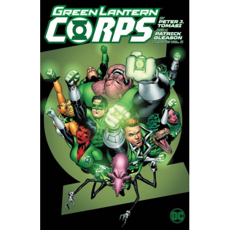 GREEN LANTERN CORPS BY PETER J TOMASI AND PATRICK GLEASON OMNIBUS HC VOL 02