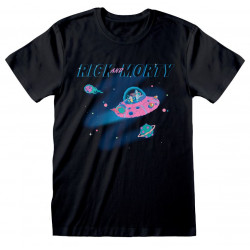 RICK AND MORTY IN SPACE T-SHIRT TAILLE M