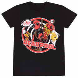 MARVEL DEADPOOL BANG T-SHIRT TAILLE M