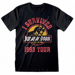JURASSIC PARK I SURVIVED 1993 TOUR T-SHIRT TAILLE S