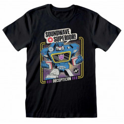 SOUNDWAVE SUPERIOR TRANSFORMERS T-SHIRT TAILLE L