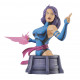PSYLOCKE X-MEN MARVEL ANIMATED SERIES BUSTE 15 CM