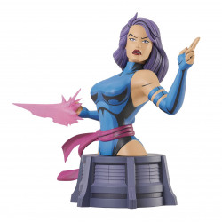 PSYLOCKE X-MEN MARVEL ANIMATED SERIES BUSTE 15 CM