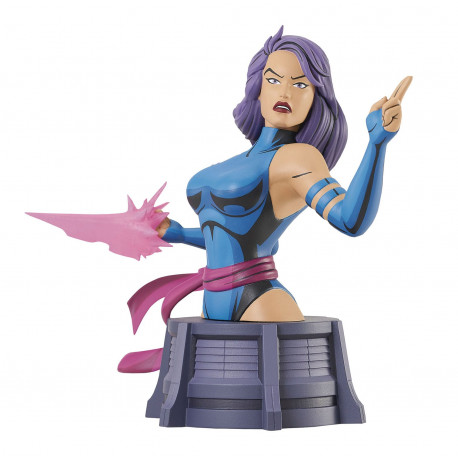 PSYLOCKE X-MEN MARVEL ANIMATED SERIES BUSTE 15 CM