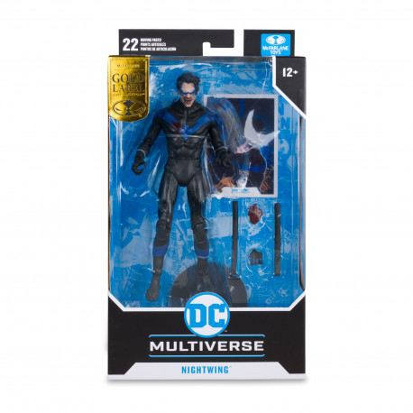 NIGHTWING DC MULTIVERSE FIGURINE DC VS VAMPIRES GOLD LABEL 18 CM