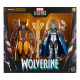 WOLVERINE AND LILANDRA NERAMANI WOLVERINE 50TH ANNIVERSARY MARVEL LEGENDS PACK 2 FIGURINES 15 CM