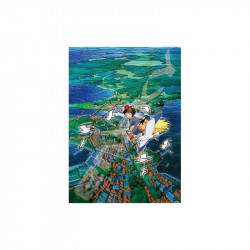 CIEL DE KORIKO KIKI LA PETITE SORCIERE PUZZLE VITRAIL 500P