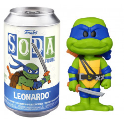 LEONARDO TMNT TORTUES NINJA VINYL SODA 9 CM