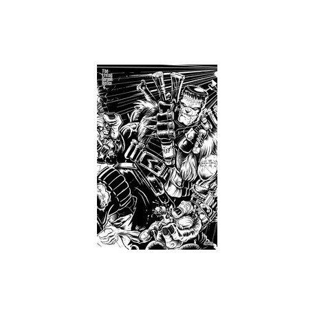 LIVING CORPSE RELICS 4 B W RAW ED