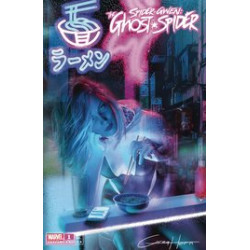 DF SPIDER-GWEN GHOST SPIDER 1 HORN COMICXPOSURE EXC 