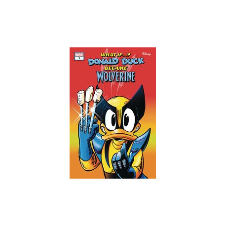 DF MARVEL DISNEY WHAT IF DONALD DUCK WOLVERINE 1 CGC GRADED 