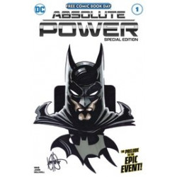 DF ABSOLUTE POWER 1 SP ED BLANK HAESER BATMAN SGN REMARK 