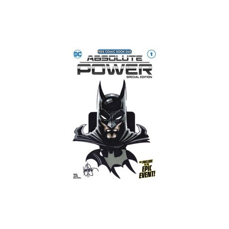 DF ABSOLUTE POWER 1 SP ED BLANK HAESER BATMAN SGN REMARK 
