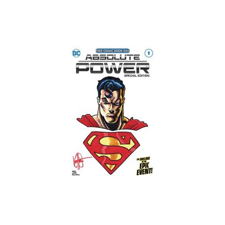 DF ABSOLUTE POWER 1 SP ED BLANK HAESER SUPERMAN SGN REMAR 