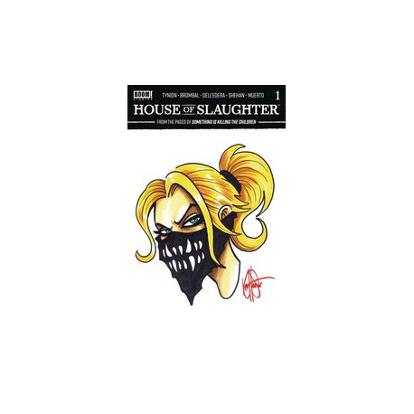 DF HOUSE OF SLAUGHTER 1 HAESER SGN REMARKED ERICA SKETCH 