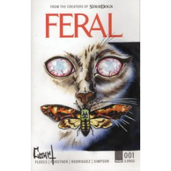 DF FERAL 1 BLANK VAR COURT SGN REMARKED MOVIE HOMAGE 