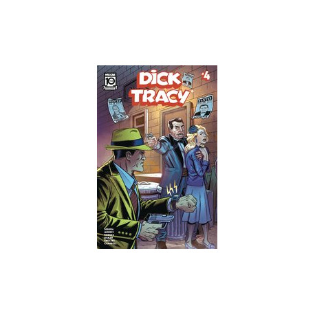 DICK TRACY 4 CVR B BRENT SCHOONOVER CONNECTING