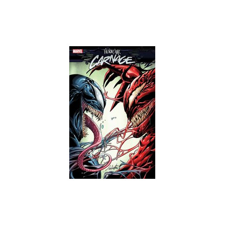 VENOM WAR CARNAGE 1 SALVADOR LARROCA VAR