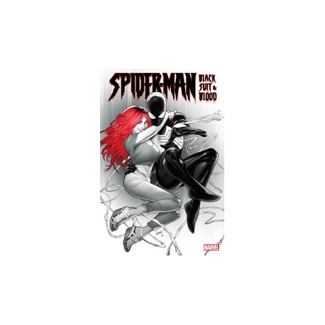 SPIDER-MAN BLACK SUIT AND BLOOD 1 GREG LAND VAR