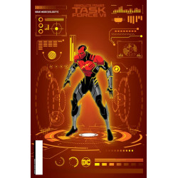 ABSOLUTE POWER TASK FORCE VII 5 OF 7 CVR B SALVADOR LARROCA CARD STOCK VAR