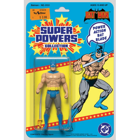 BATMAN 151 CVR D JASON GEYER ALEX SAVIUK DC SUPER POWERS CARD STOCK VAR ABSOLUTE POWER 